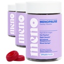 O Positiv MENO Gummies for Menopause, 30 Servings (Pack of 3) - Hormoonivabad toidulisandid naistele Black Cohosh & Ashwagandha KSM-66 - aitab leevendada kuuma vilgub, öine higi ja meeleolu Swings