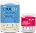 AminoLean Pre Workout Energy (Fruit Punch 30 Servings) koos TrueFit valgupulbriga (Vanilla 2 LB)