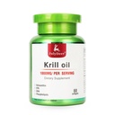 JulyDeer Antarktika krillõli 1000 mg koos Omega-3s EPA, DHA, Astaksantiin ja Fosfolipiidid 60 Softgels Supplement No Fishy Järelmaitse liigese, südame, aju ja immuunsuse