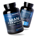 Toitumine - Man + valem, energiatoetus, lihaste toetus ja eesnäärme tervise täiendused E-vitamiini, Saw Palmetto, punase Korea ženšenni ja muu, 120 kapsliga meestele