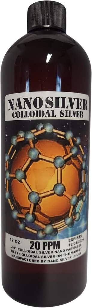 Nanohõbe Kolloidhõbe 51 Ounces Kolm pudelit | Kolloidhõbe | Mineraallisand