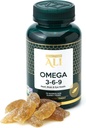 Arst ALI - Vegan Omega 3-6-9 Gummies | Kalavabad, GMO-vabad, orgaanilised koostisosad | Aju, südame ja nägemise toetus täiskasvanutele ja lastele | želatiinivaba | Gluteenivaba | 70 loend