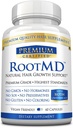 RootMD - stimuleerida juuste kasvu, noorendada folliikuleid, parandada peanaha ringlust - biotiin, vask, tokoferüülatsetaat, Saw Palmetto - kõik looduslik vegan sõbralik - 60 kapslit