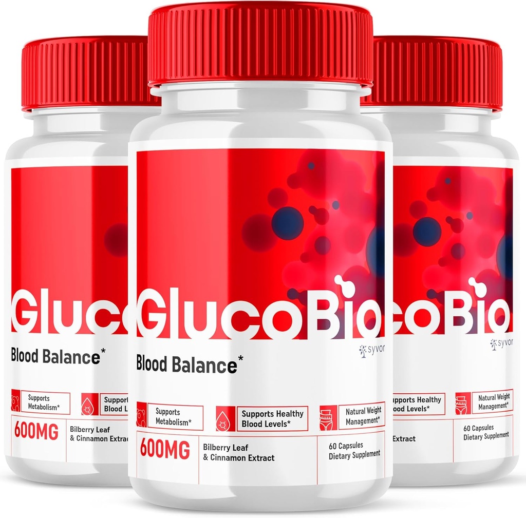 (3 Pack) Glucobio kapslid , Gluco Bio Advanced Glyco Support Formula pillid , Glucobio Extra Tugevuse täiendus , Glucobio looduslikud koostisosad Glükogeeni tugi , Gluco Bio Glycogen Arvustused (180 kapslit )