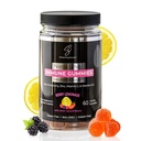 Immuunkummid - Sambucus Elderberry - Vitamiin C & D - Tsink - Säästa oma haigeid päevi - Lapsed ja täiskasvanud - Ohutud vanused 4 & Up - Nano kolloidhõbe - Gluteen & želatiin Vaba Mitte-GMO - Berry Lemonade - 60 Count