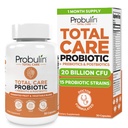 Probuliini kogu hooldus probiootiline lisand, igapäevane soolestik, seedetrakti ja immuunsüsteemi tervise probiootikumid meestele ja naistele, 20 miljardit CFU, Vegan, 30 Count pudel