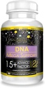 ACTIF DNA Mega tugi 15+ täiustatud faktoriga - mitte-GMO, kiire tegutsemine, valmistatud USA-s, 60 Count