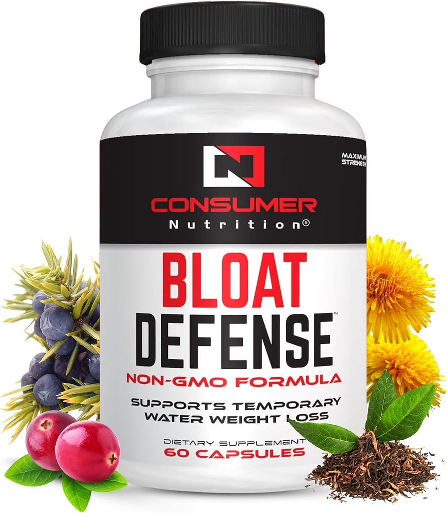 Diureetiline pillid Vesi Flush Maksimaalne tugevus - vee säilitamise ja vee ära pillid naistele ja meestele Apple Siider äädikas & Dandelion Leaf puhumiseks 60 kapslit