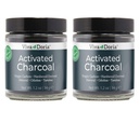 Viva Doria Aktiivsöepulber, Hardwood Derived, Toiduklass, 1,2 Oz Klaaspurk (2 Pack)