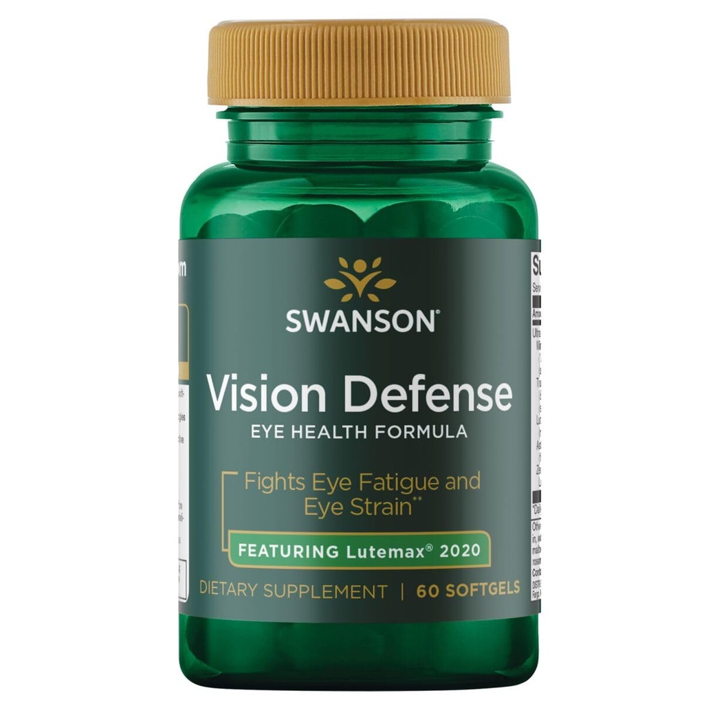 Swanson Vision Kaitse Antioksüdant Vision Tervis Toidulisand Luteiin Zeaksantiin Astaksantiin Broccoli ekstrakt Bilberry Extract 60 Softgels Sgels