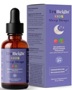 TruHeight Kids Sleep Tinktuur vanuses 2+ (Watermelon Flavor) - Imikud, väikelapsed ja lapsed Looduslik uneabi - Beebi, väikelapse, lapse melatoniin 2 aastat vana + - Vitamiin B6, riboflaviin, tsink, vask, sidrun Balm