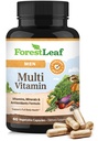 ForestLeaf Daily Vitamiin Multivitamiin Meestele, Multi-Vitamiin Meestele - Meeste Multivitamiinid Ja Multimineraalid Lisand | Kõik Terviseks, Pikkuseks Ja Energiaks Vajalikud Vitamiinid | 60 Veg Caps