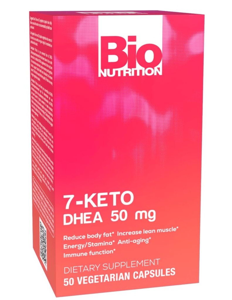 Bio Nutrition 7- Keto 50 Taimekapslid | DHEA 50mg | Edendab tugevat immuunsüsteemi tervist | Energia ja vastupidavus