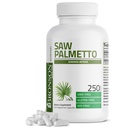 Bronson Saw Palmetto ekstra tugevus toetab tervislikku eesnäärme funktsiooni ja kuseteede tervisetoetust - mitte GMO, 250 taimekapslit