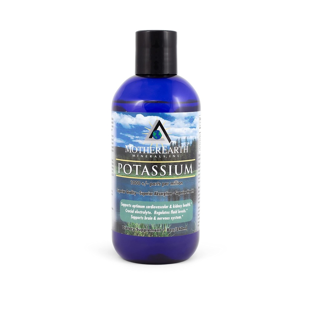 Ema Maa Mineraalid - Angstrom Mineraalid, Kaalium, 8 Ounce