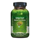 Irwin Naturals Ginkgo Smart Powerful Nootropic Brain Booster - toetab maksimaalset mälu, fookust ja vaimset selgust DMAE, Clubmossi, koliini ja atsetüül-L-karnitiiniga - 60 vedelat sohvat