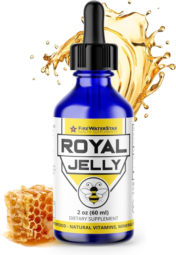 FWS Royal Jelly Bee Powered Superfood, looduslikud vitamiinid, mineraalid, antioksüdandid, orgaaniline, Keisrite toit, toitainerikas toidulisand, mitte-GMO, toetab heaolu ja naha tervist