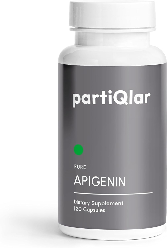 Apigeniin, 100 mg/ Serving, 60 kapslit – puhas – 98,7% stabiliseeritud – aktiivsed bioflavonoidid ja antioksüdandid – mitte-GMO