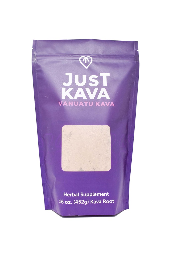 Just Kava Vanuatu Kava Pulber Taimne täiendus lõõgastumiseks 16 OZ (452 g)