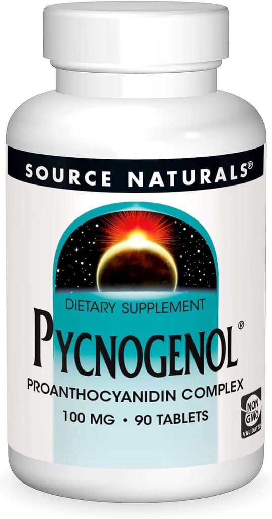 Allikas Naturals Pycnogenol, Proanthocyanidin Complex, 100 mg - 90 tabletti