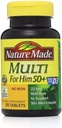 Nature Made Multi talle 50+ toidulisandit tabletid 90 ea (pakk 4)