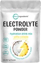 Mikrokoostisosad Hüdratsioon Elektrolüüt Pulber, 2 lb (139 Servings) | Piña Colada maitse | kõrge kaalium (1 000 mg) + kookosvesi | Suhkrut pole, Keto sõbralik | Mitte-GMO