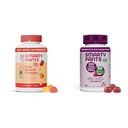 SmartyPants Kids Multivitamiin Gummies ja probiootiline immuunsus Bundle: Omega 3 kalaõli (EPA / DHA), vitamiin D3, C, vitamiin B12, B6, seedetrakti ja immuunsüsteemi tugilisa (30 päeva pakkumine)