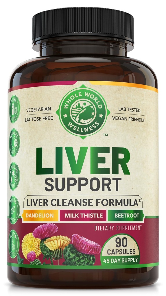 Täiustatud maks puhastab detox ja parandab valemit piimaohakaga. Maksa detox & Support Supplement meestele ja naistele, USA Made. Maksa parandamise ja detoxi tugi, 512 mg