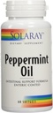 Solaray - piparmündiõli, 60 pehmegeeli