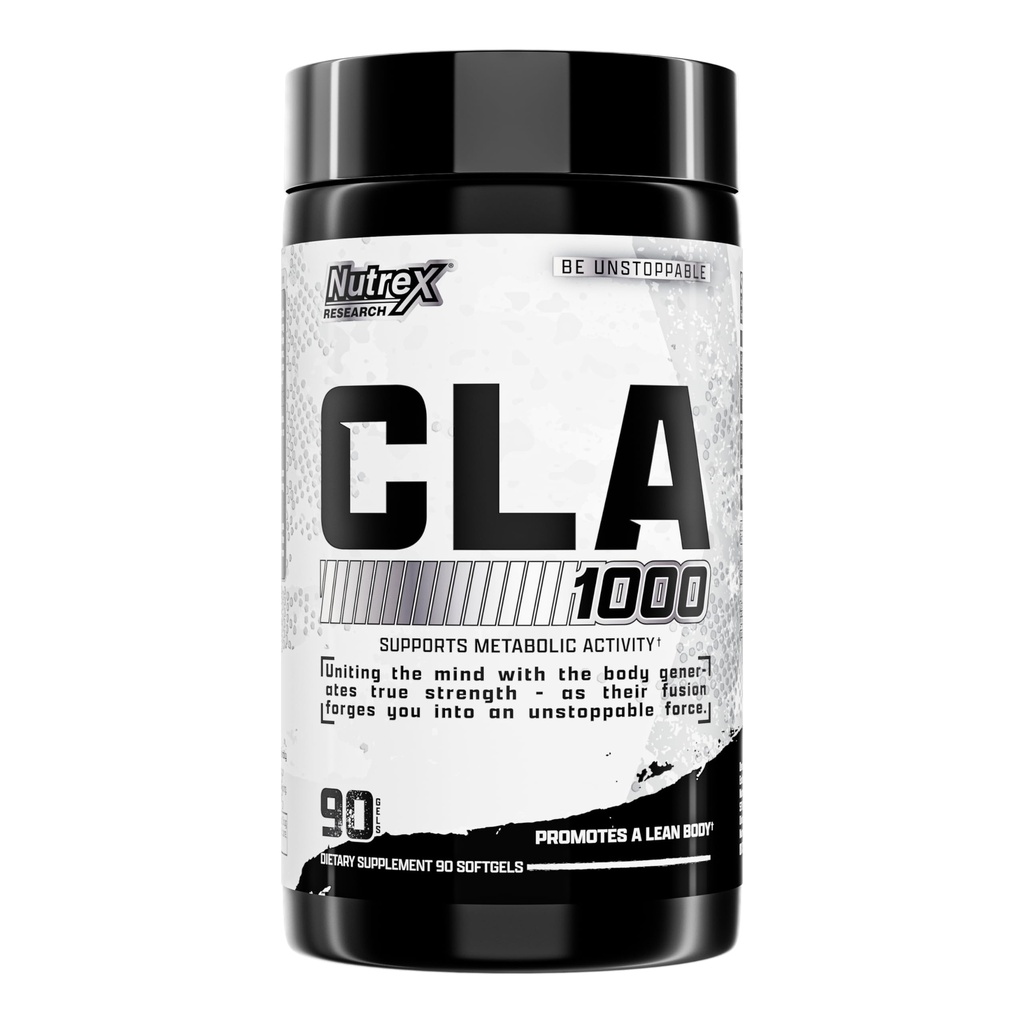 Nutrex CLA 90 Pehmed geelid - 1000 mg konjugeeritud linoolhappe aktiivsegu saflooriõlist - stimuleeriv-vaba ainevahetuse võimenduspillid kehakaalu langetamiseks