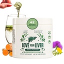 Detox Cleanse Powder - 42 Maksapuhastuse Detox & remont piimaohakaga, Dandelioni juur, kurkum, artišoki leht - Maksalisandi Joogipulber Maksa tervise jaoks