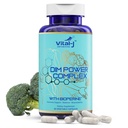 4-in-1 DIM potentsi kompleks 300mg - östrogeeni tasakaal ja ainevahetus, energia ja menopausi tugilisa bioperiiniga (x4), kaltsiumi ja brokoli ekstrakt - naistele ja meestele 30 serveerimist