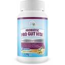 Probiootikum Pro Gut Vita - Soolestiku tervise toetamine Probiootikum ja Vitamiin Valem - edendada tervislikku seedimist, toitainete imendumist, soole liikumist - aidata parandada soolestiku mikrobioomi täiendava kasu tervisele