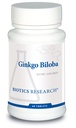 Biotics Research Ginkgo Biloba Standarditud 24% Ginkgo Biloba Protsent Ekstrakt, Aju Täiendus, Nootroopne, Fookus, Energia, Mälu, Tervislik Vananemine. 60 tabletti