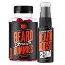 Wild Willies Beard Growth Dual Oht: Habemekasvu Kummid ja Seerum Kit Meestele - Biotiin, Kofeiin Ja Essentsiaalne Kasvuõli Fuller, Paksem Näojuuksed - Habe Vitamiinid Ja Suurendada Habemekasvu