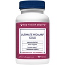Vitamiin Shoppe Ultimate Woman Gold Multivitamiin - raua, B-vitamiinide ja D3-vitamiini ja muuga, et toetada energiatootmist, luude ja immuunsüsteemi tervist - Gluteenivaba multi-Mineral (90 tabletti)