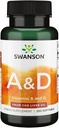 Swanson Vitamiin A & D Nahasilm Immuunsüsteem Tervis 250 Sgelit
