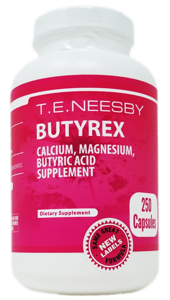 Butyrex Kaltsium/ magneesiumbutüraat kompleks: 250 kapslit
