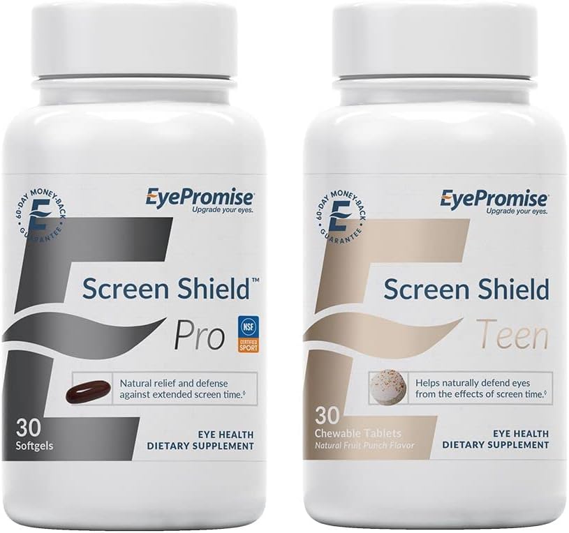EyePromise Screen Shield All-in-One Eye Vitamiin Shield Teen Näritav Silma Vitamiin