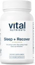 Elutähtsad toitained Sleep + Recover - Vegan Supplement - Sleep Support - Melatoniin, Ashwagandha & L-Theanine - Gluten, Piima Ja Soja Vaba - 30 kapslit