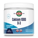 KAL Kaltsium Vitamiin D-3 ActivMix, pulbri kaltsiumilisand, biosaadav kaltsiumlaktaat ja glükonaat, luu tervise tugi, maitsestamata, mitte-GMO, gluteenivaba, 60-päevane garantii, 31 Servings, 10,9 oz