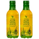 Forever Living - Aloe Vera mahl - Sidrunlubjamaitse puhta sisemise lehegeeliga - toetab seedimist ja immuunsust - 1L iga (pakk 2)