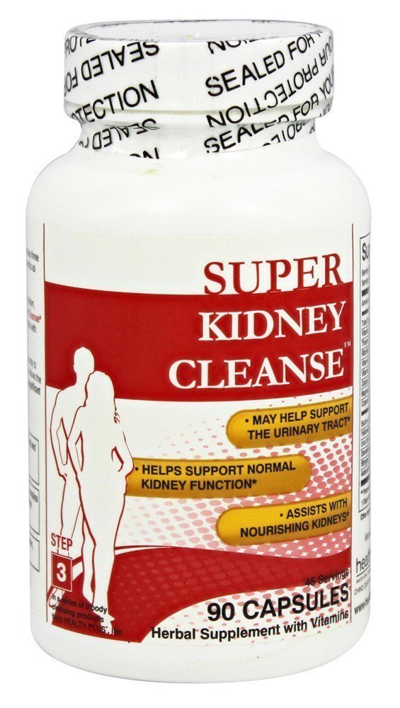 Health Plus Advanced Kidney Cleanse koos Jõhvikaekstrakti, kurkumjuure ja CoQ10-ga, aitab toetada tervislikku neerufunktsiooni ja kuseteede heaolu, 60 kapslit