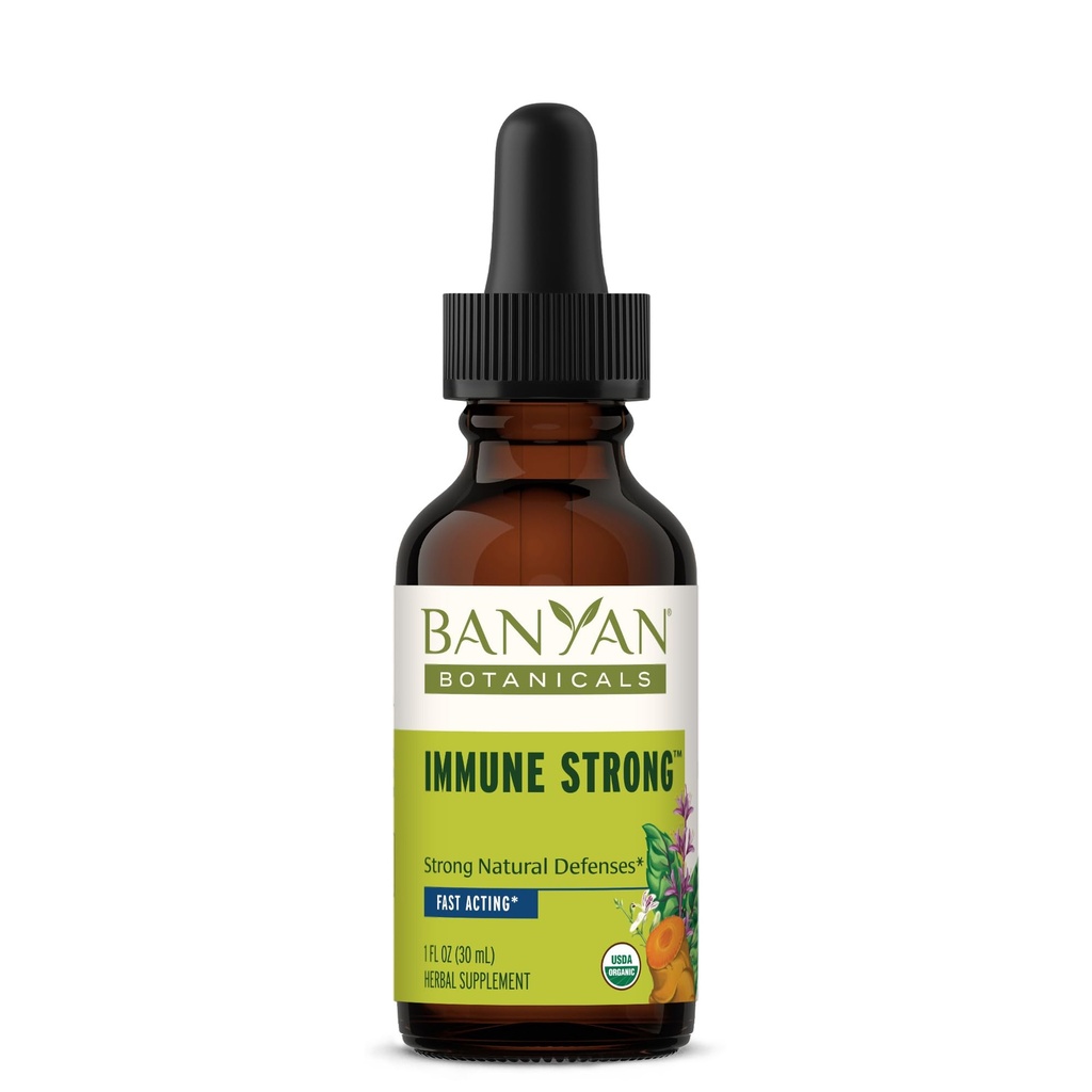 Banyan Botanicals ImmuneTM Tugeva vedeliku ekstrakt - toetab tervislikku immuunsüsteemi * - Jätkusuutlikult hangitud, sertifitseeritud orgaaniline, õiglaselt kaubeldav