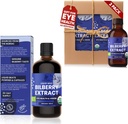 Jungle Powders Wild Bilberry Extract 3x3.4oz Pudel vedelat Bilberry Antotsüaniin Alkoholivaba Euroopa mustikas Bilberry Supplement silmadele Kõrge biosaadavus Vedel ekstrakt