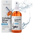 Kolloidhõbevedelik 3,4 fl oz Spray ● Bioaktiivne hüdrosool Hõbevesi ● Looduslik Nano Sol Supplement Solution ● Ioonsed mineraalid 40 PPM ● Orgaaniline struktureeritud kolloidne pihustus