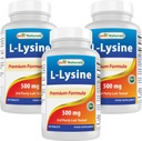 Parimad looduslikud L-lüsiin 500 mg 250 tabletti (250 arvu (3 pakendis))