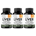 Sandhu's Maks Cleanse Detox & Repair Support | 70 kapslit (pakk 3) | Taimne lisand maksa tervisele | Piimaohakas Dandelion Juur Andrographis 8 mineraaliga