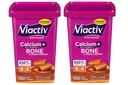 Viactiv Max Formula Calcium + Vitamiin D3 täiendus luu tervisele, rikas karamelli, 100 pehmet närimist - 2 pakendit