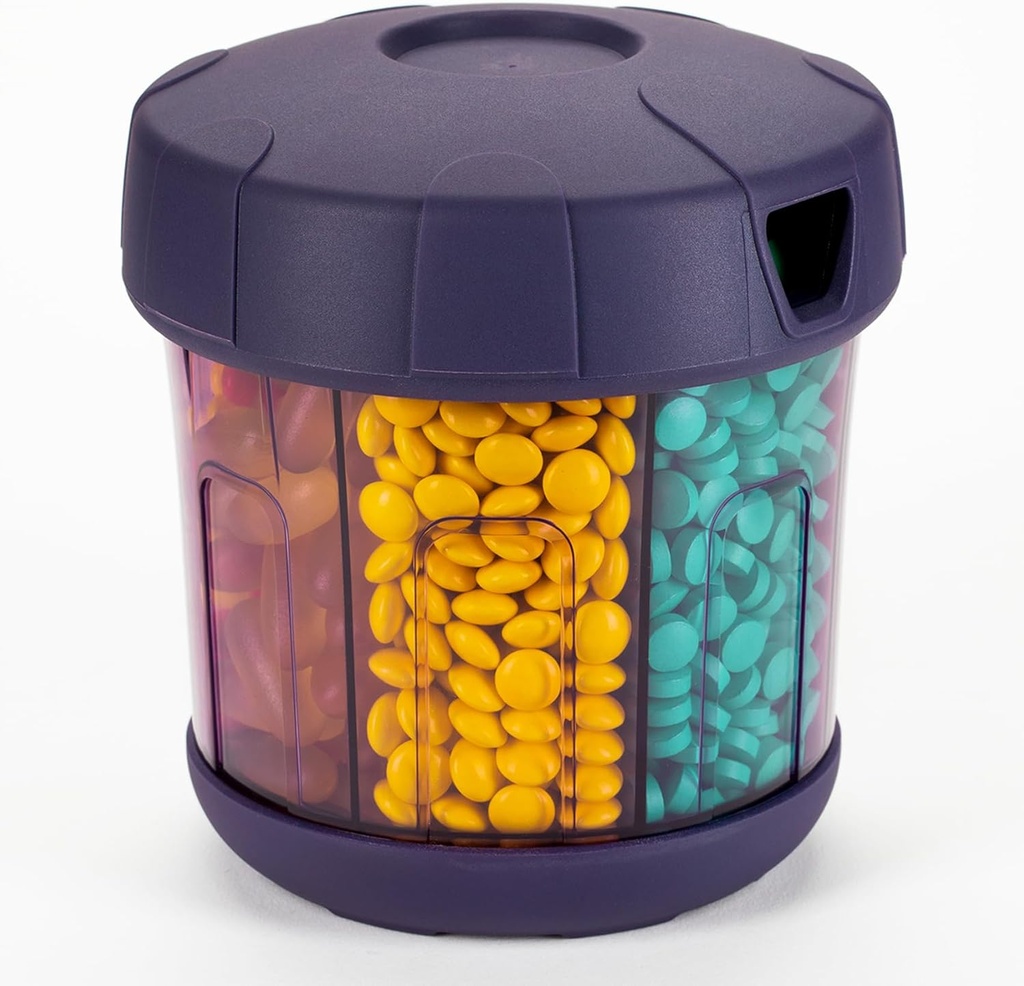 Mossime Supplement Korraldaja ekstra suur 7 koosseisu, TPU Pehme Lid Lihtne avatud pillid Dispenser, ühe kuu reisi Ravimite Korraldaja Hoidja Vitamiini Hoidja, Ravimikonteiner Pill Pudel
